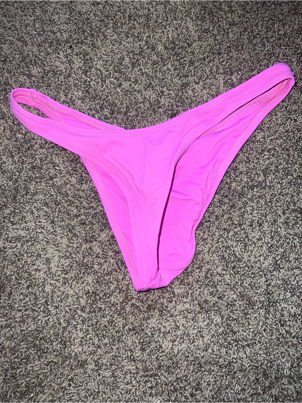 SKIMS Neon Pink Bikini Bottom - Minimal Cut